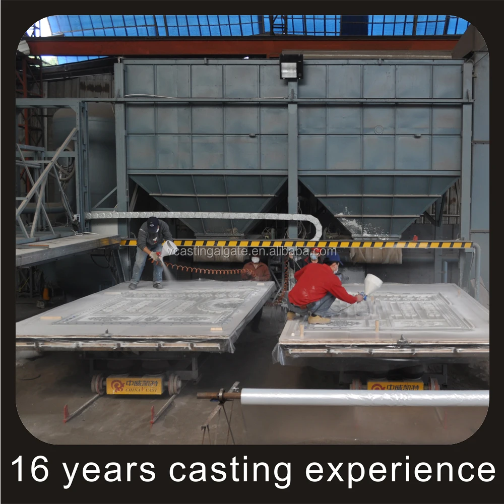 bulletproof vacuum casting aluminum solid gate
