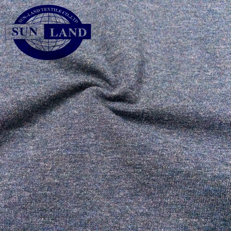 fashion casual garment clothing 95/5 yarn dyed 2x2 cotton spandex rib fabric