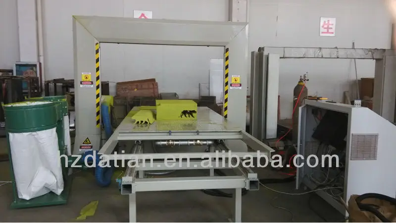 cnc fast wire loop cutter with vacuum adsorption work table