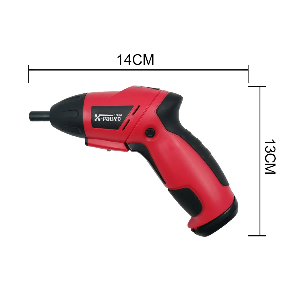 KCS615G-S11B 6V AA battery power cordless screwdriver tools set with soft grip DIY home use battery torque high quality wireless