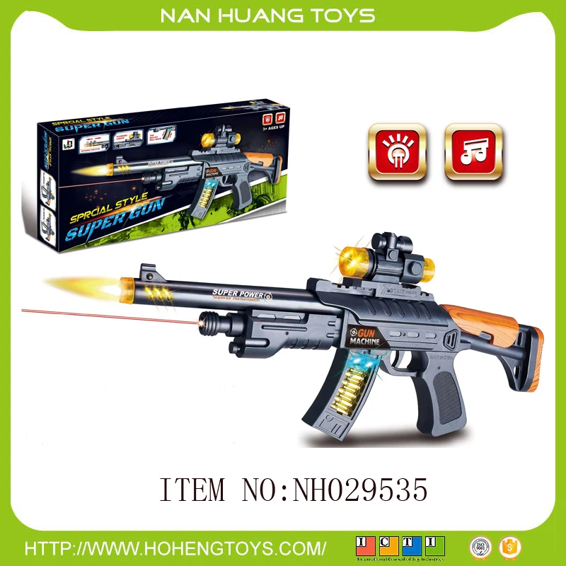 Toy Back Submachine Gun for Kids2018 Electric Solid Electronic Toy Plastic with Infrared Ray ABS