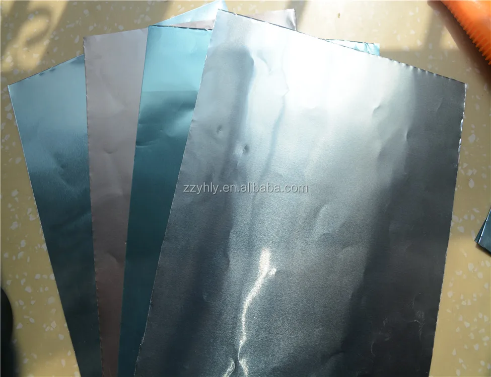 8011 H22 0.08*1212mm coated aluminum foil for polyurethane sandwich panel for thermal insulating