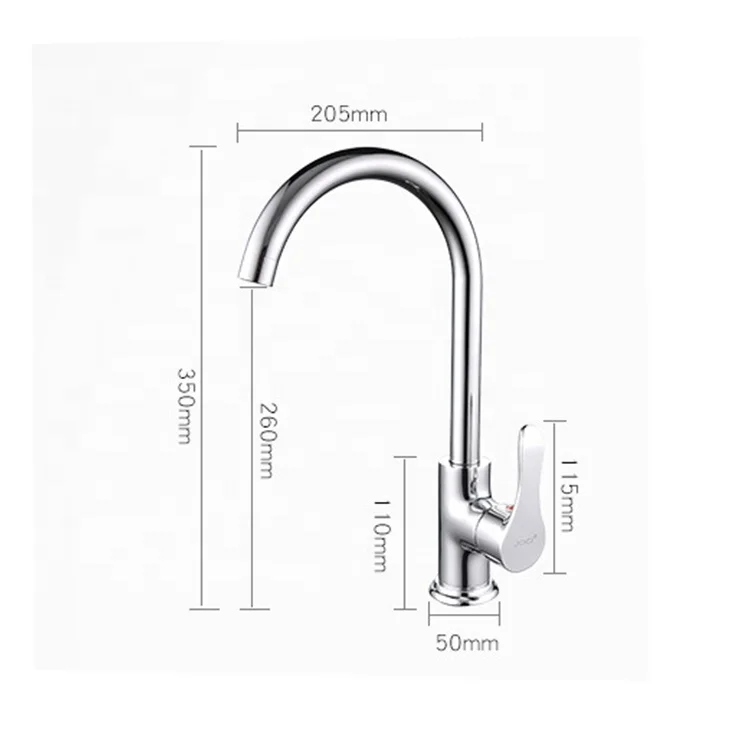 High Arc Zinc Kitchen Faucet Flexible Torneira Cozinha Kitchen Faucet