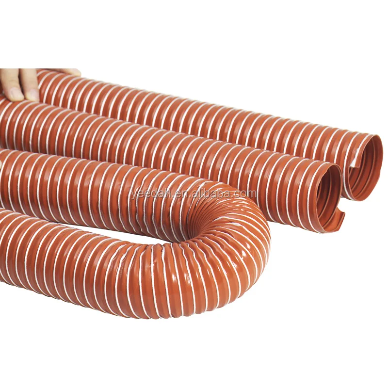 Heat resistant flex air duct
