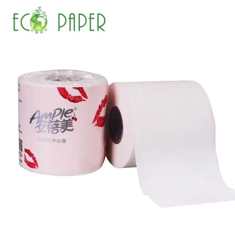 
Wholesale Core Standard Roll 3 ply Toilet Paper Roll China Tissue Paper 