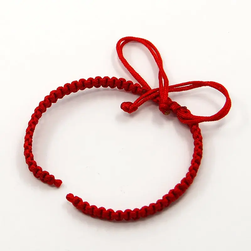 PandaHall 50 Strands Braided Nylon Cord Jewelry Bracelet Making