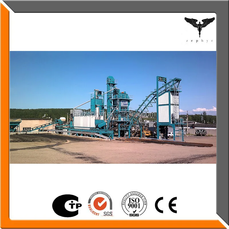 Новый мобильный асфальтовый завод QLB-Y 2000 из Китая от поставщика