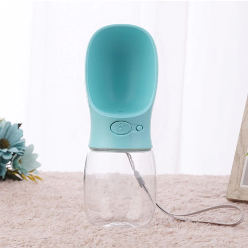  Online Customization Portable Plastic Pet Travel Outdoor Drink Feeding Dog Water