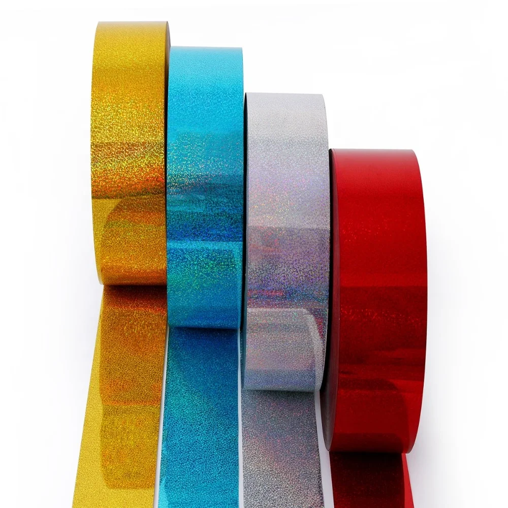 
high quality sequin rolls sequin material pet sequin film for embroidery fabric embroidery garments (Double side color) 