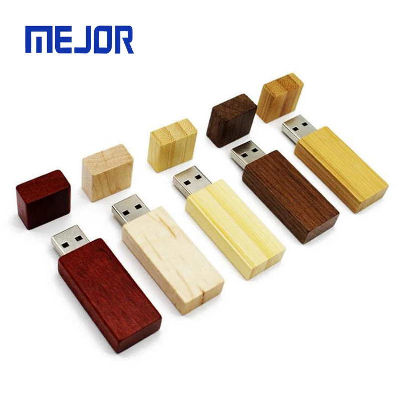 Madera pen drive 16GB promotion gift 8g wood memory stick 4g custom flash disk 2.0 Wooden USB