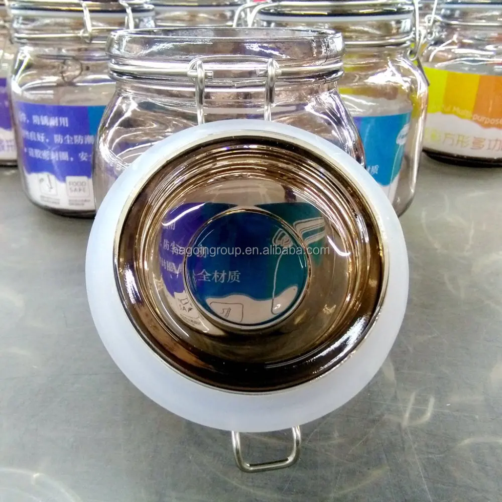 bespoke food safe silicone seal ring for glass jar lid