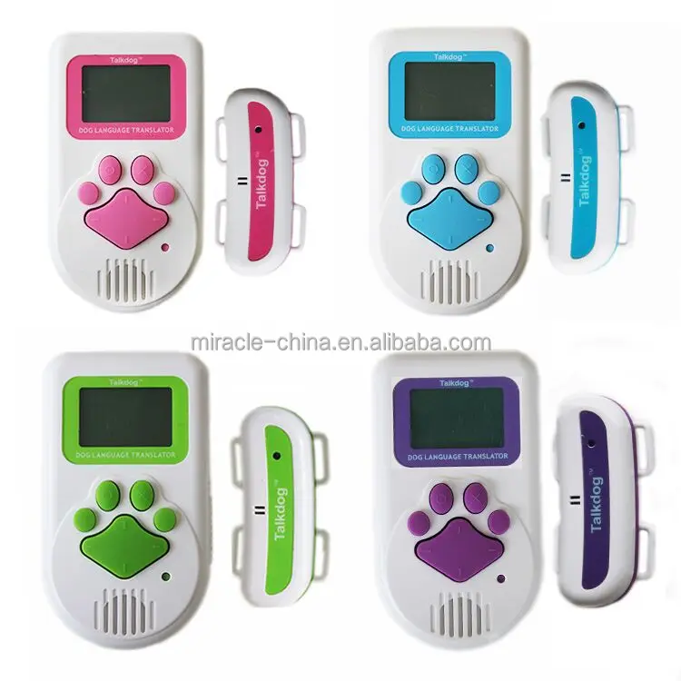 Talkdog dog language translator/translator with sound