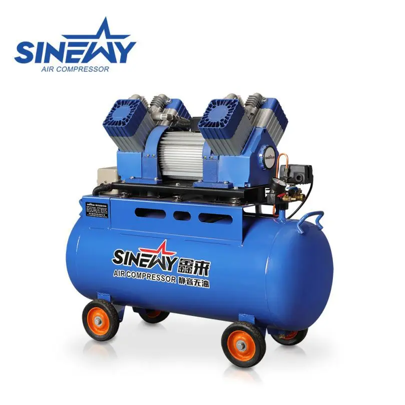 Низкошумные воздушные компрессоры для промышленного использования, не требующие технического обслуживания