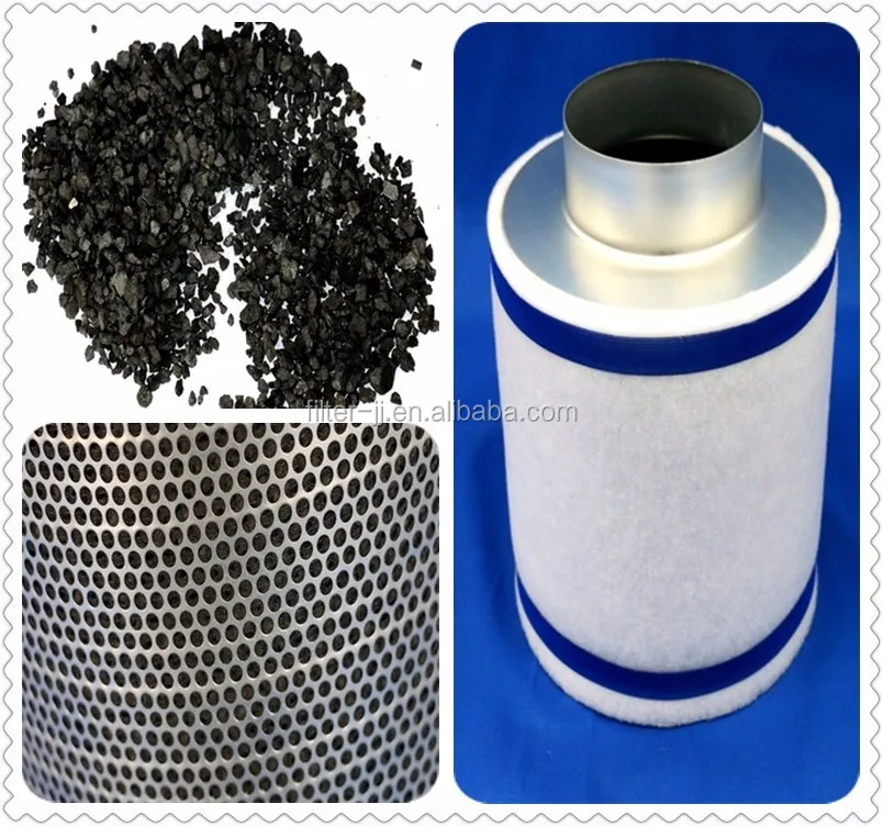 
Commercial hydroponics grow greenhouse climate control air Activated Carbon Filter cartridge 
