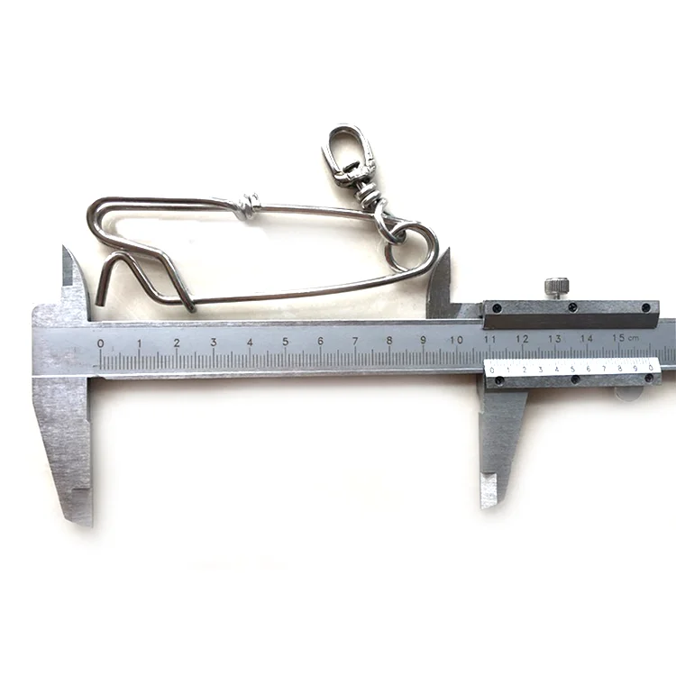 Stainless Steel Fishing Swivels Snap Speargun Float Line Fishing Snap Swivels