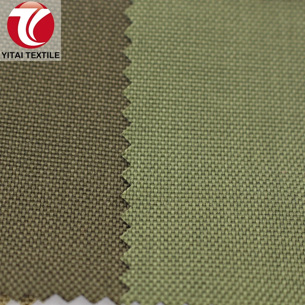 water repellent or waterproof 1000 denier pu coated cordura nylon fabric for bags military tent