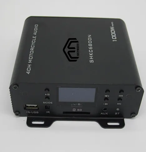 Factory 1000W BT/FM Function Audio Amplifier Mini MP3 Speaker Kit for Motorcycle