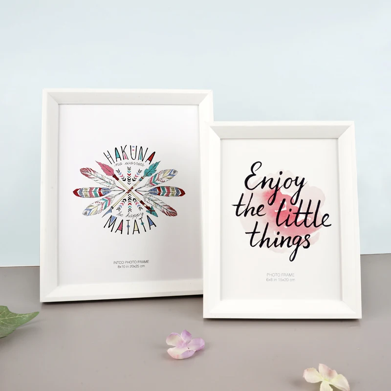 INTCO TM016 New Arrival Tabletop Decoration Plastic Photo Picture Frame