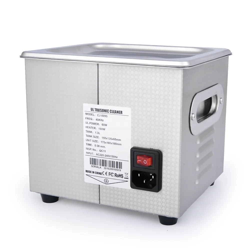 1.3L 60W /120W optional ring and jewelry cleaner solution