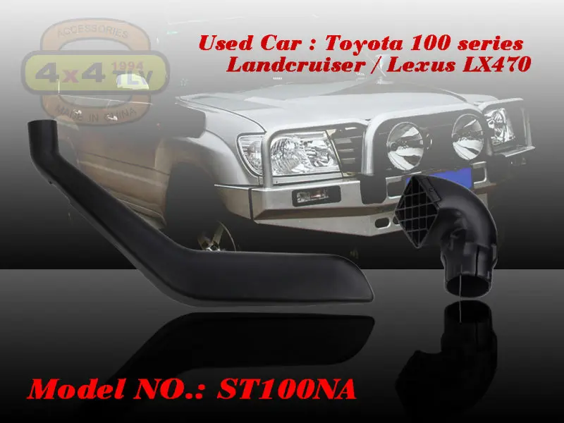 ST100NA Hot sale 4x4 off road accessories snorkel for Toyota 100 Series Land Cruiser / Lexus LX470, LC105