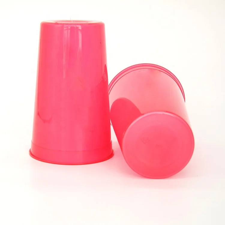 Custom Logo Plastic Drinking Cups Party Stadium Cups with Lid