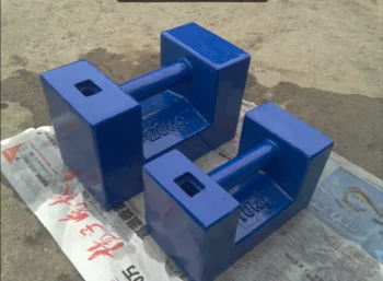 changzhou M1 calibration weights 10kg 20kg test weight for crane elevator balance weight
