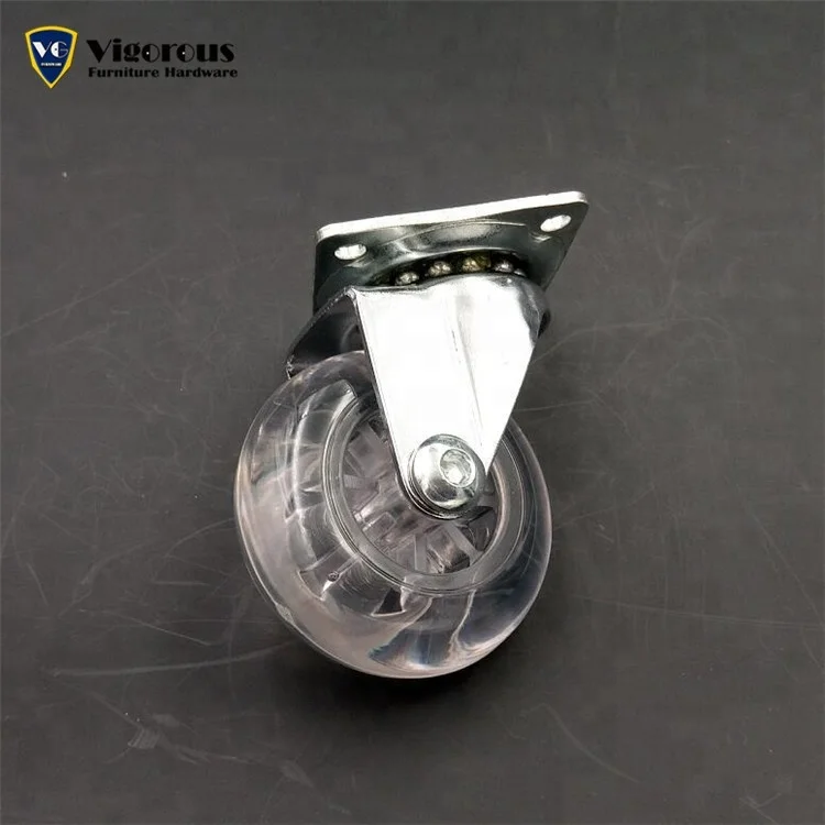 Ball bearing swivel stem casters stainless steel caster