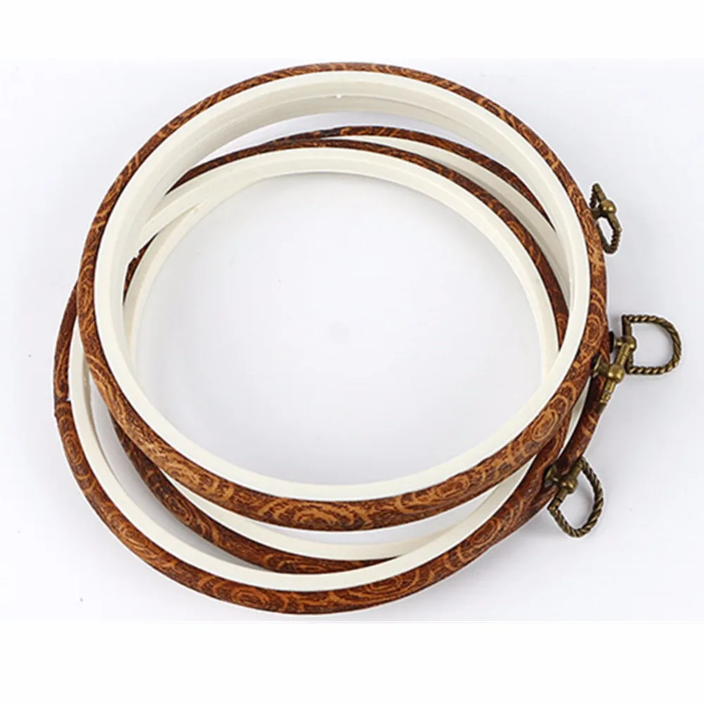 
Wholesale Hand Knitting tools Plastic Embroidery Hoop Craft Hoop with Round Frame 