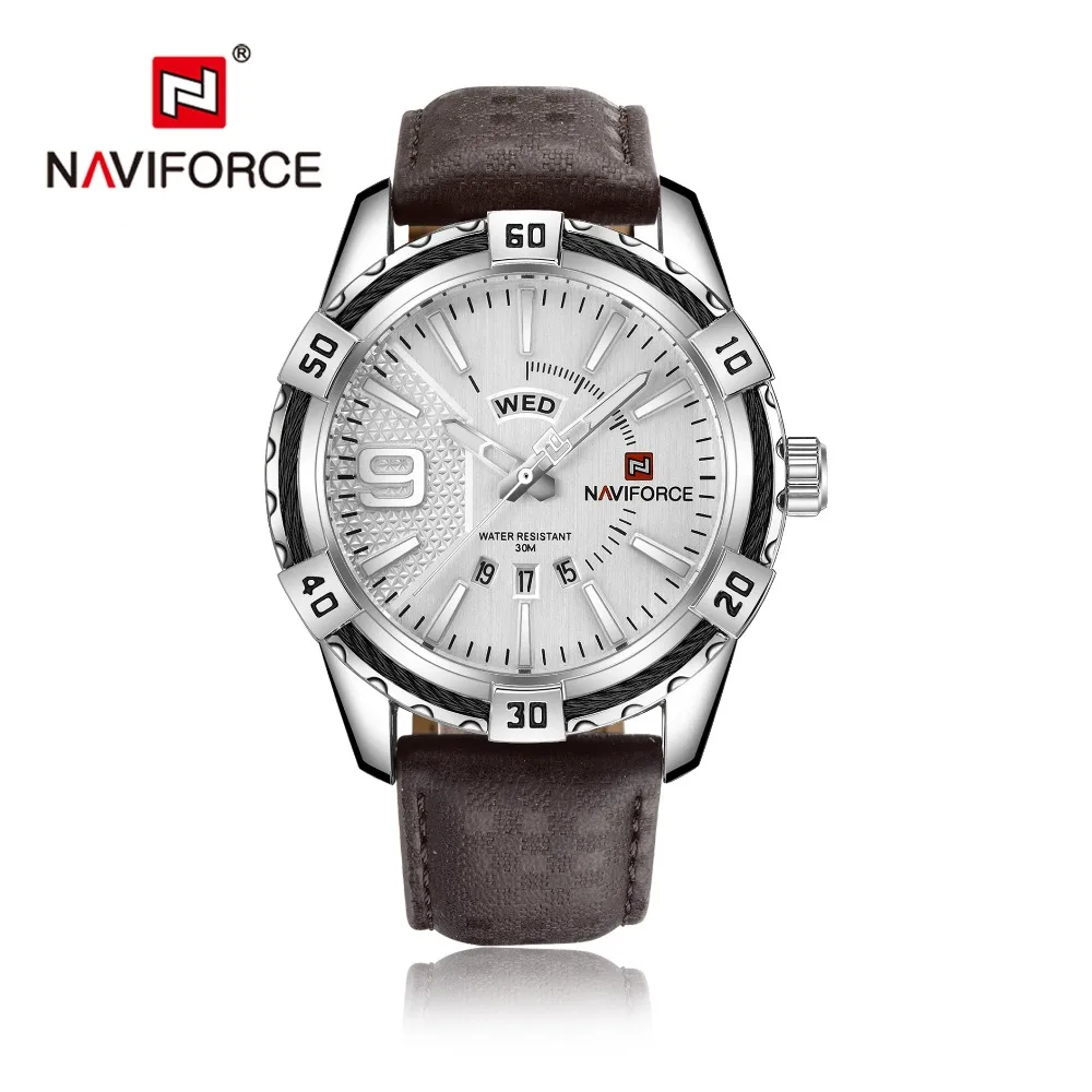Naviforce relojes hombre sports luxury watches 9117L for men custom logo japan movement quartz mens wrist