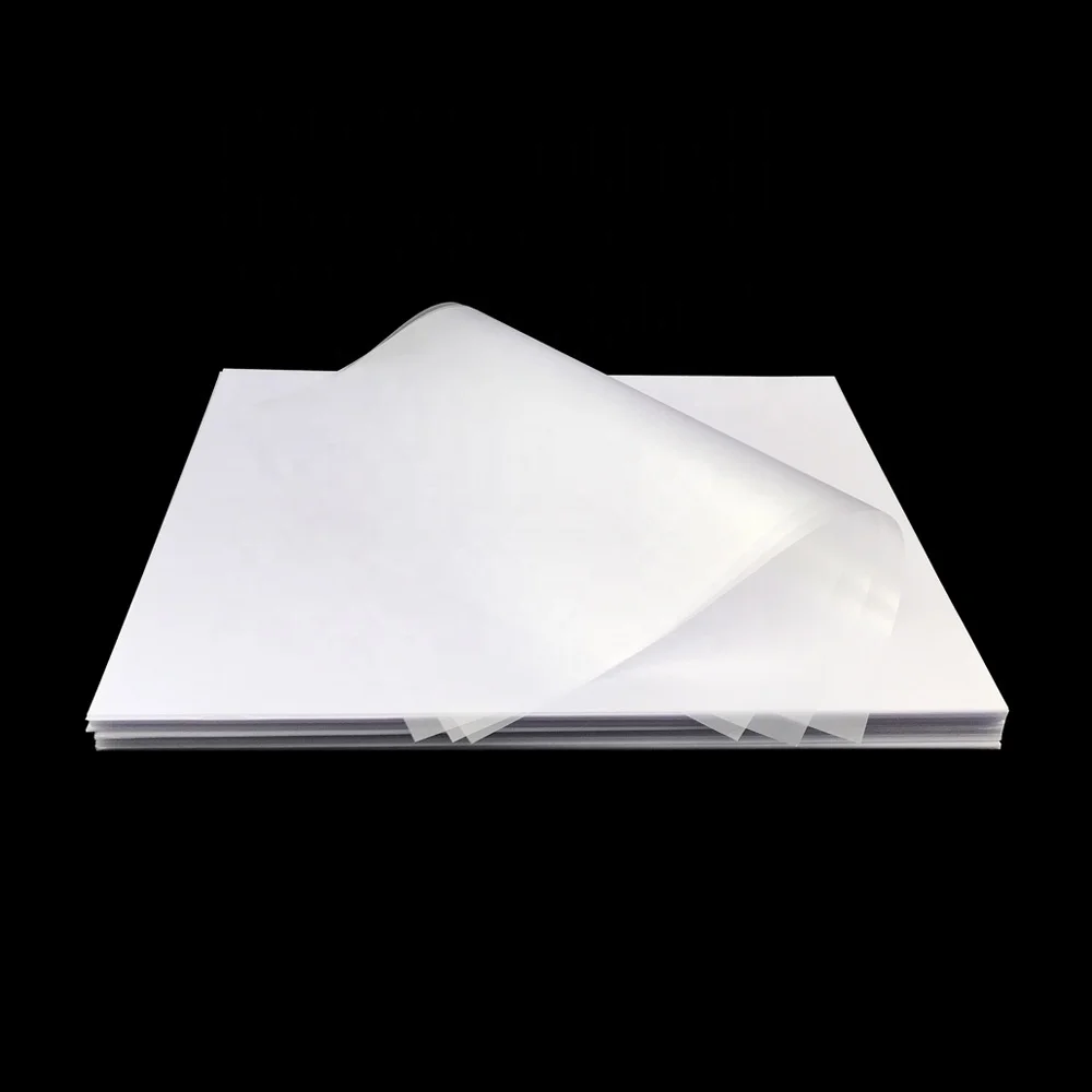 Wholesale 0.1mm Thick Coated PVC ID Card Overlay Material for Hot Lamination