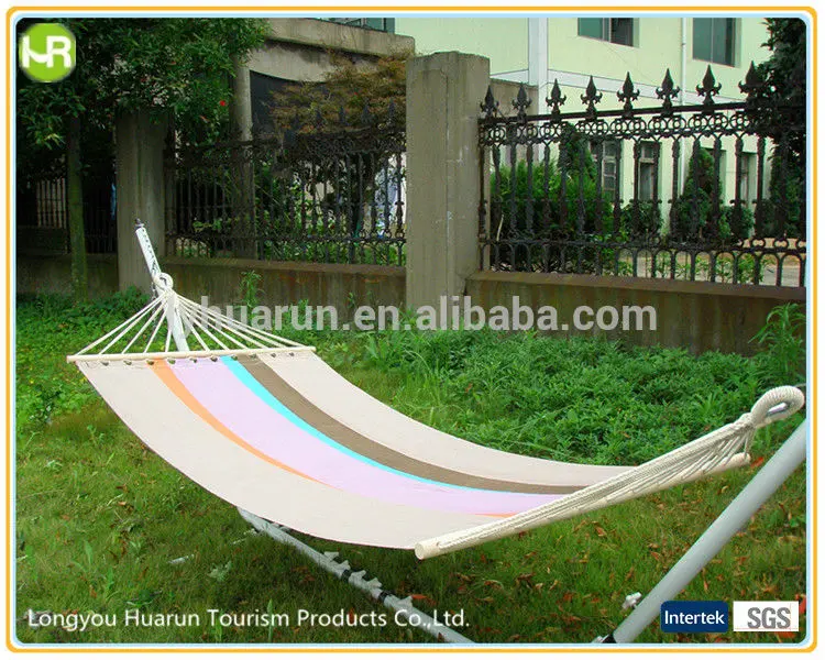 100% чистого хлопка высоким качеством гамак с деревянными бар