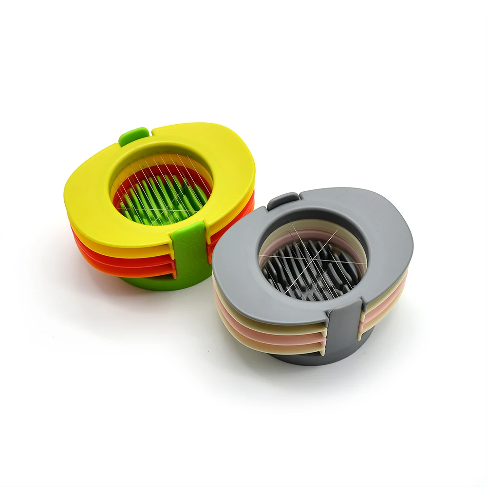 Kitchen Tool 3 in 1 Stainless Steel Wire Egg Slicer Cutter with Stainless Steel Cutting Wire Divider/Dicer/Cutter, Kitchen Cooki