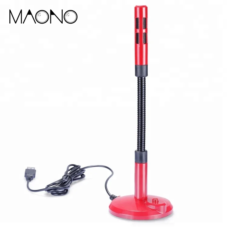 Популярные 360 градусов регулируемый угол гусиной шее емкость записи микрофон