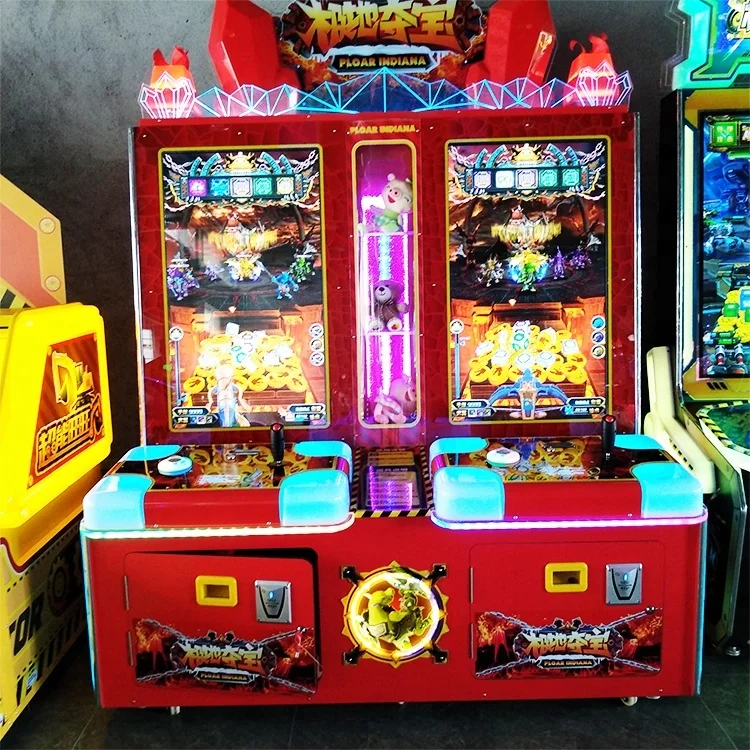 New Ploar Indiana 2 players coin operated play shooting tickek redemption 3d street fighter arcade video games machine