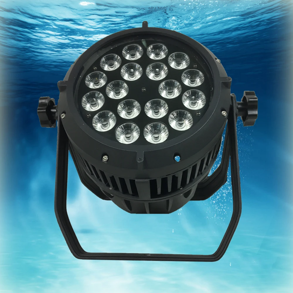 Par Led 18x18 RGBWA+UV 6in1 18pcs*10w rgbw 4in1 Led Par 64 can Stage Light