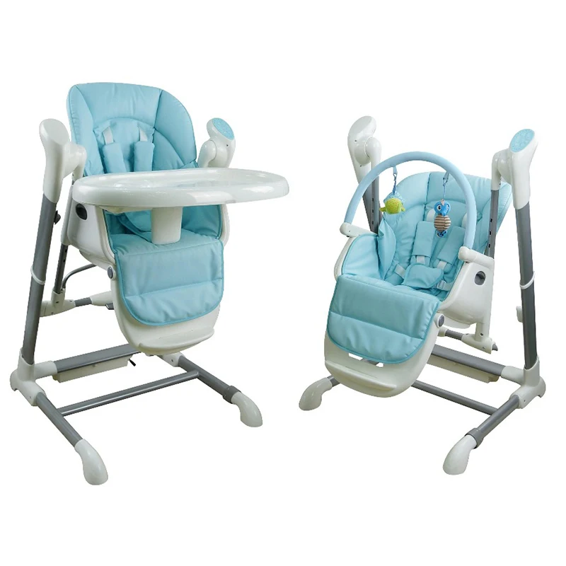 Automatic High chair Kids dinner Chair with baby Swing  Baby feeding Chair