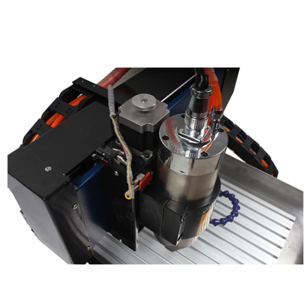 Steel Structure Mini 3D Stone CNC 3040 2200W Engraving Router Machine For Metals Stone