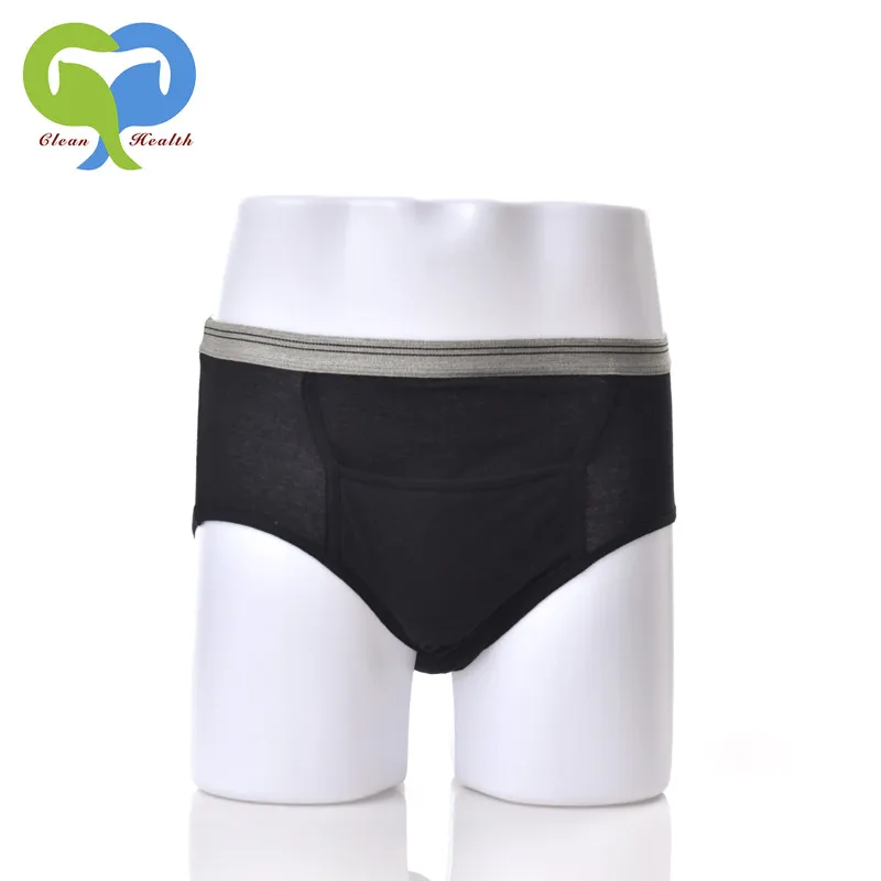 Wholesale Cotton Men Incontinence Panties Waterproof Boxers & Briefs