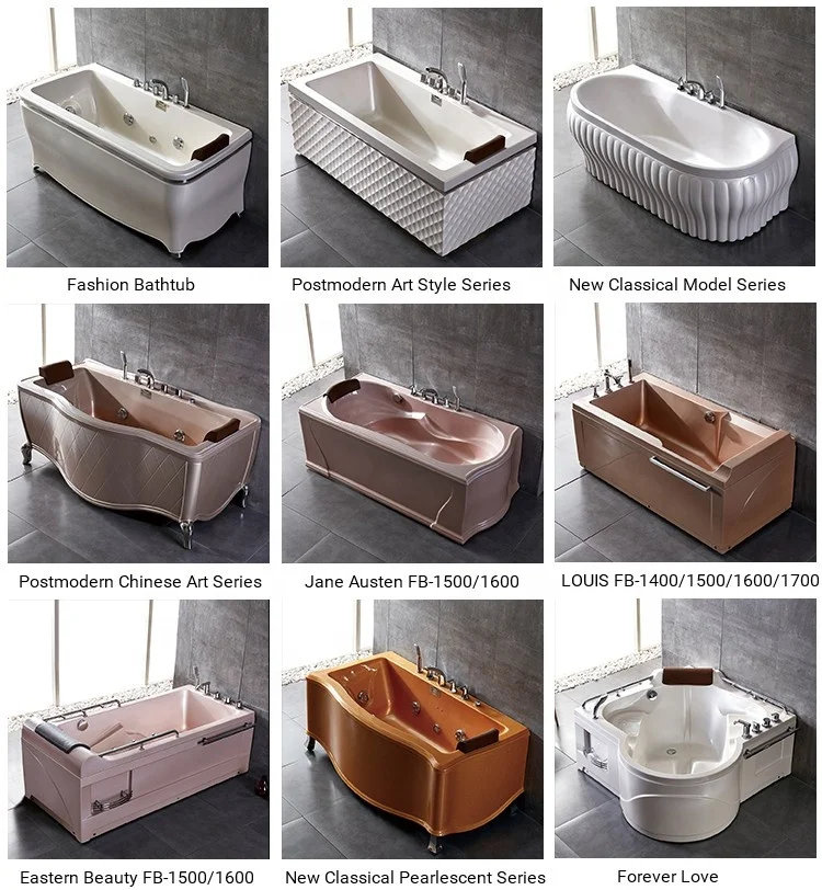Hot selling luxury acrylic bathtub with great price transparent glass in white corner square bath tub indoor