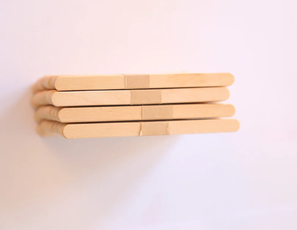 114*10*2 mm round edge ice cream sticks  wooden popsicle sticks