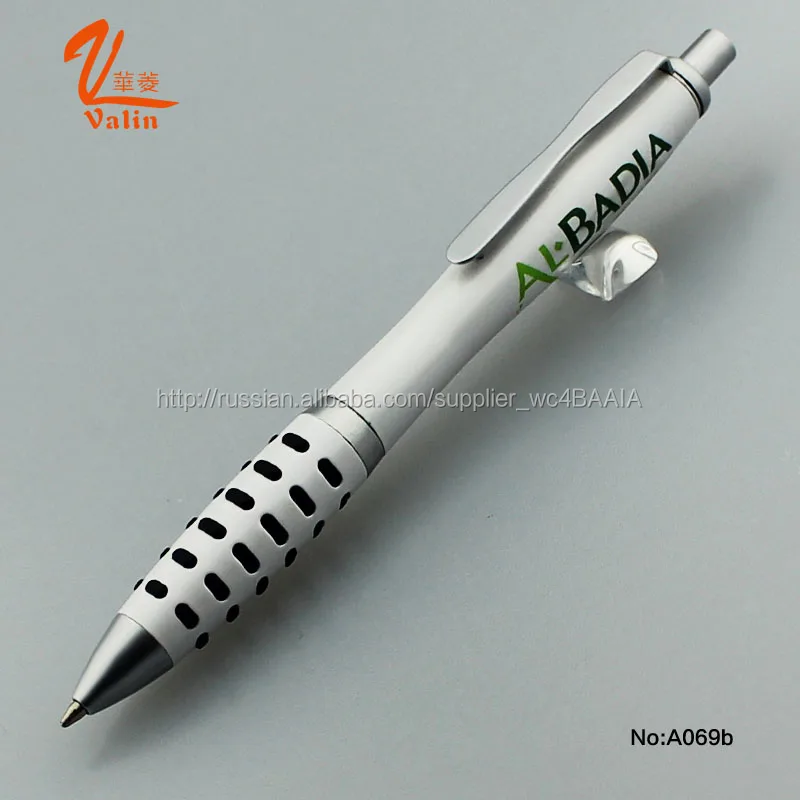 2016 Valin office stationery high-end metal ballpoint pens with rubber body