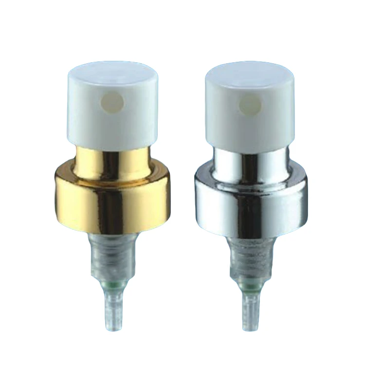 Non Spill Plastic Perfume Pump Spray Fine Mist Caps, Aluminium Pump Sprayer