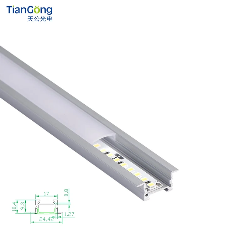 
Professional 24*10*1000mm led linear lamp tube recessed light with sales price 