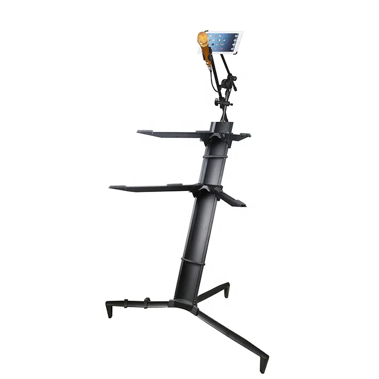 Kool Sound Easily folding adjustable height aluminum keyboard stand cheap 1.2M