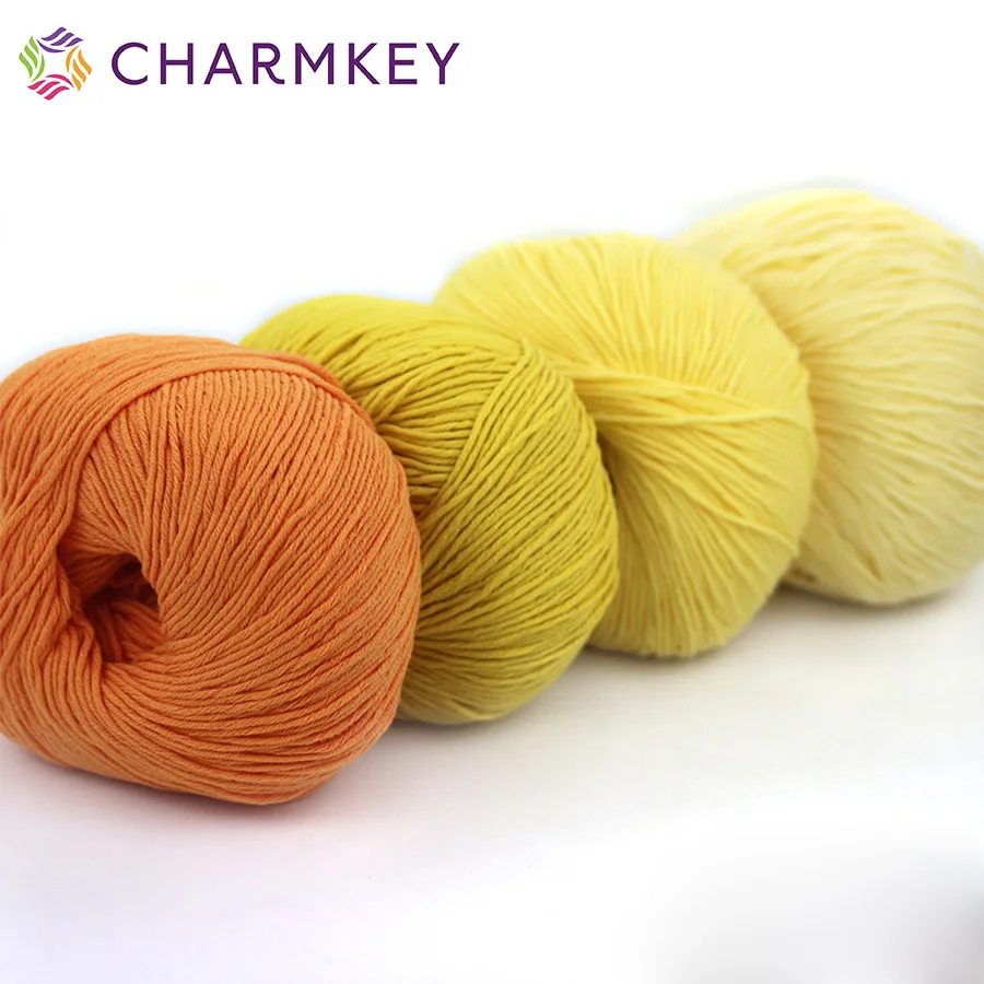 China manufacturer wholesale 8ply 100% cotton baby yarn baby knitting yarn for hand knitting