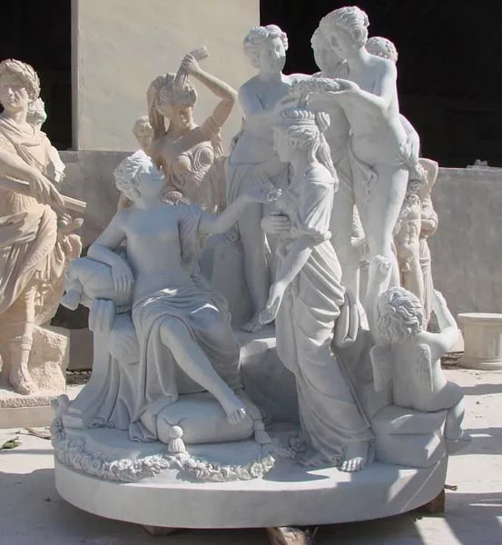 Скульптуры из мрамора. Статуи из мрамора для офиса, дома, сада. Изготовление на заказ по вашему эскизу.