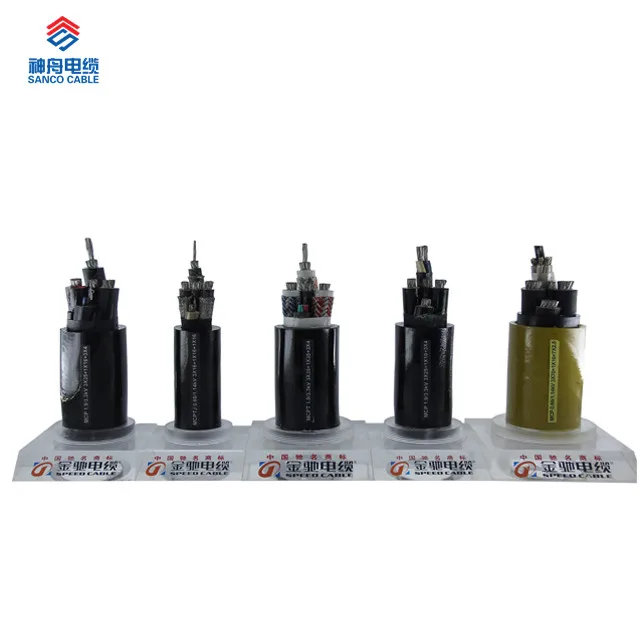 Добыча Кабель Гибкий с металлическим Экранирование Номинальное напряжение 1.9/3.3kv или ниже