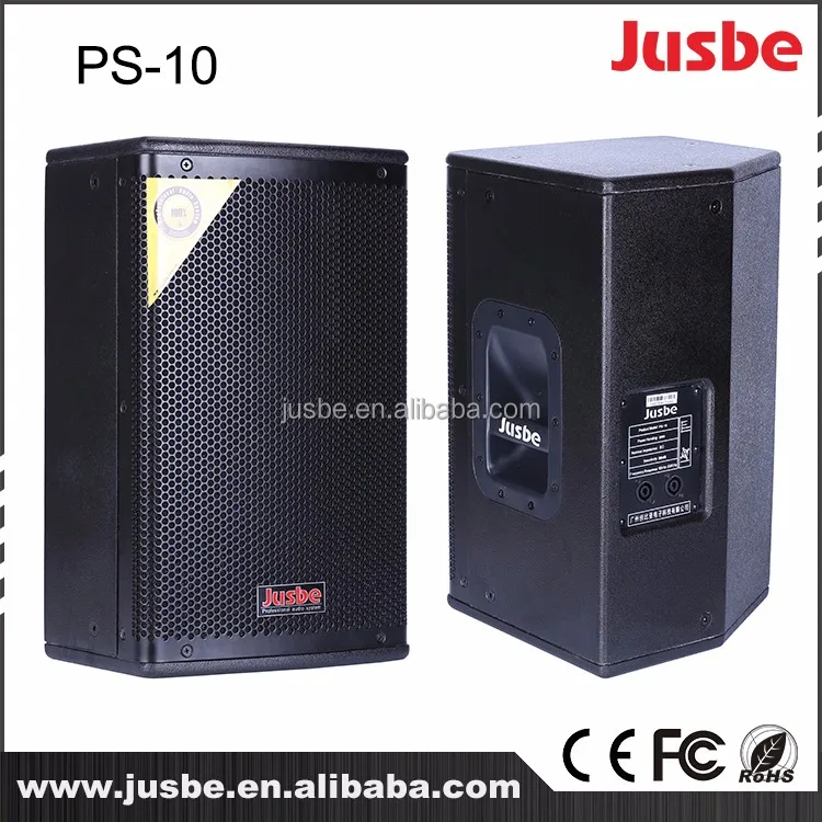 Factory wholesale 10 inch 200w professinal audio speaker sound box EV speaker for music bar disco