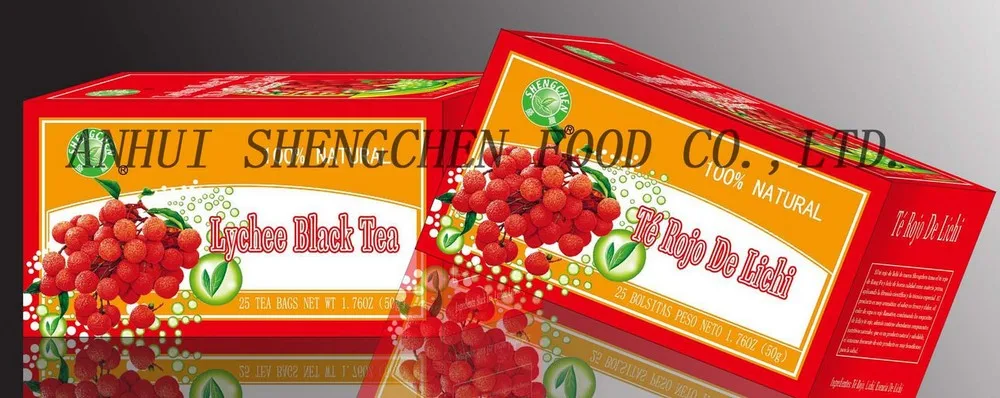 Flavored tea Chinese Natural Lychee Black Tea