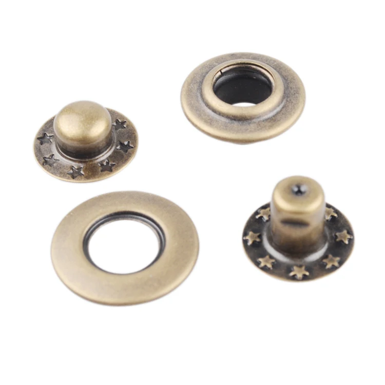 Изготовление на заказ высокого качества рубашка заклепки одежды металлическая кнопка швейная фурнитура металлические пуговицы